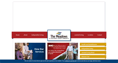 Desktop Screenshot of meadowsseniorliving.org